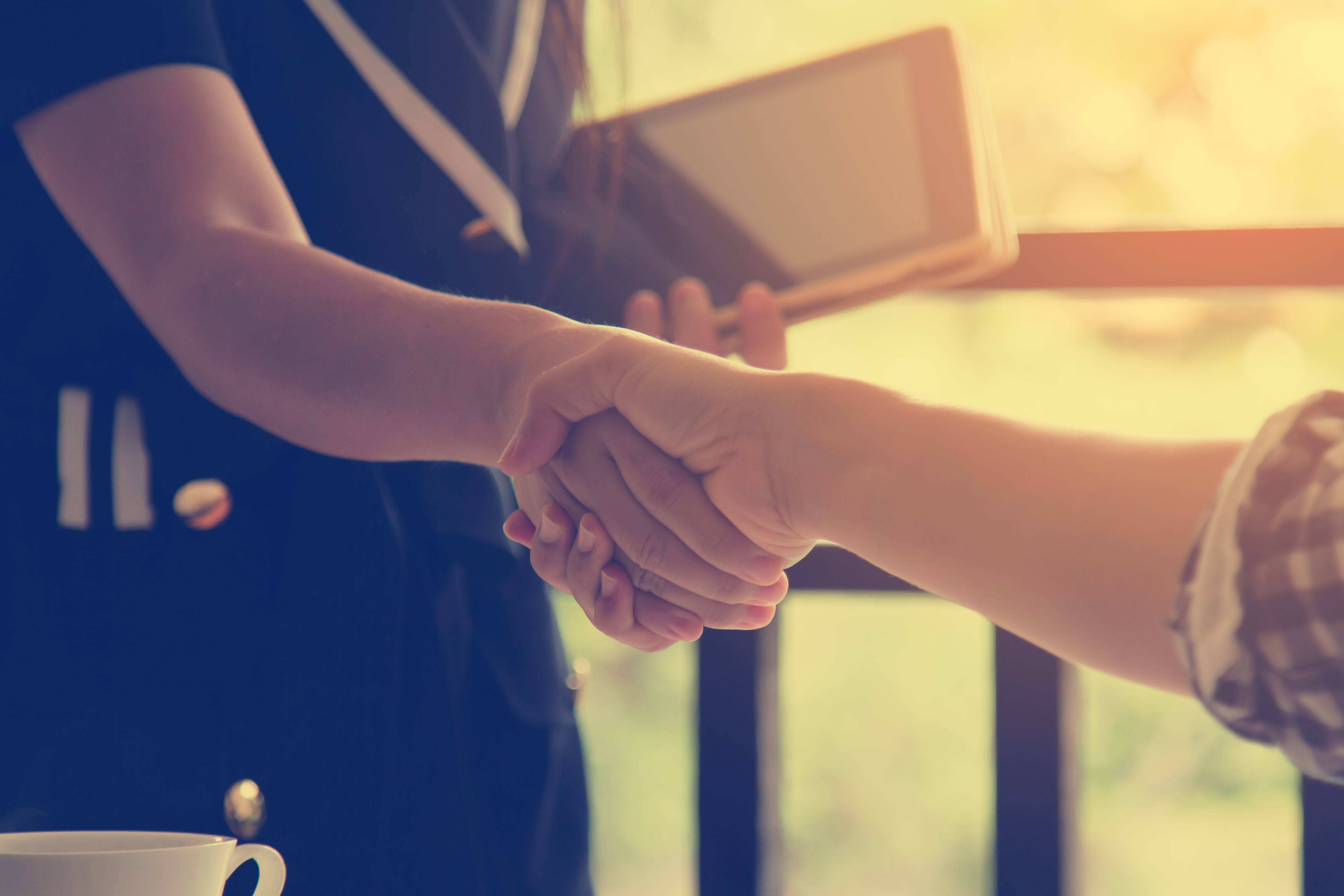 Digital transformation background